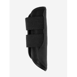 Zachte leren LeMieux Capella peesbeschermers Zwart Zachte leren LeMieux Capella peesbeschermers Zwart