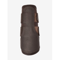 Zachte leren LeMieux Capella peesbeschermers Bruin