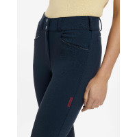 Pantalon d'équitation à basanes silicone Imogen Marine Marineblauw