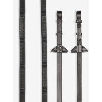 Rênes caoutchouc LeMieux Ergo Grip Zwart Rênes caoutchouc LeMieux Ergo Grip Zwart