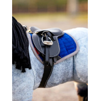 CSO-zadeldoek LeMieux Toy Pony Benetton Blauw CSO-zadeldoek LeMieux Toy Pony Benetton Blauw
