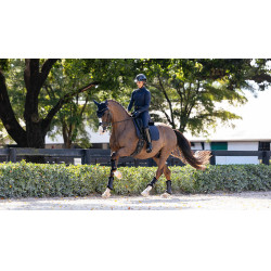 Tapis de dressage LeMieux Essence Square Marine Marineblauw