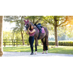 Tapis de dressage LeMieux Essence Square Rozenhout
