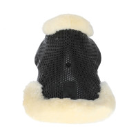 Schokdemper Acavallo Just Gel Lamsvel Zwart / natuurlijk schapenwol