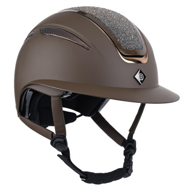 Imperial Riding Olania Deluxe grote klep helm Bruin