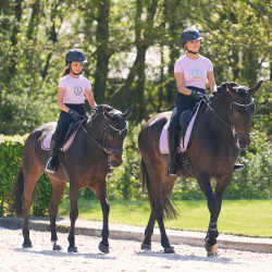 T-shirt met korte mouwen Imperial Riding Hally dames Ballerina Roze