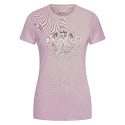 T-shirt met korte mouwen Imperial Riding Hally dames Ballerina Roze