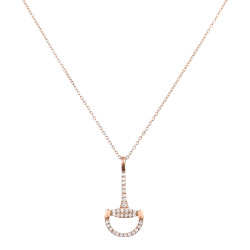 Halsband bit HV Polo Lotta Roségoud
