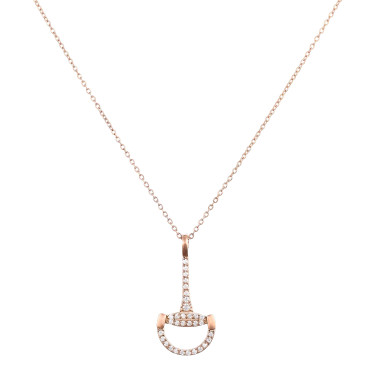 Halsband bit HV Polo Lotta Roségoud