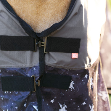 Vliegendeken en regendeken Imperial Riding Super-dry AOP Grijze pixie dust AOP Vliegendeken en regendeken Imperial Riding Super-dry AOP Grijze pixie dust AOP