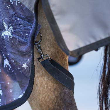 Vliegendeken en regendeken Imperial Riding Super-dry AOP Grijze pixie dust AOP Vliegendeken en regendeken Imperial Riding Super-dry AOP Grijze pixie dust AOP