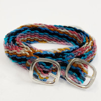 Gevlochten nylon sporenriempjes Multi