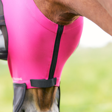 Vliegenmasker met neus Imperial Riding Trail ride Roze Vliegenmasker met neus Imperial Riding Trail ride Roze