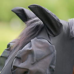 Vliegenmasker met neus Imperial Riding Trail ride Zwart
