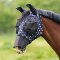 Vliegenmasker met neus Imperial Riding Trail ride Roze