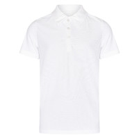 Poloshirt HV Polo Robby Kinderen Wit