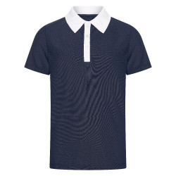 Poloshirt HV Polo Robby Kinderen Marine Marineblauw Poloshirt HV Polo Robby Kinderen Marine Marineblauw