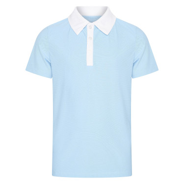 Poloshirt HV Polo Robby Kinderen Lichtblauw Poloshirt HV Polo Robby Kinderen Lichtblauw