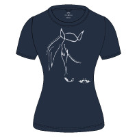 T-shirt HV Polo Wendy Kinderen Marine