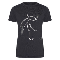 T-shirt HV Polo Wendy Kinderen Marine Marineblauw
