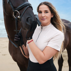 Tech top HV Polo Maureen Kasjmier Wit Tech top HV Polo Maureen Kasjmier Wit