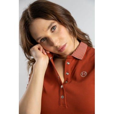 Polojurk Harcour Dynamite Terracotta Oranje