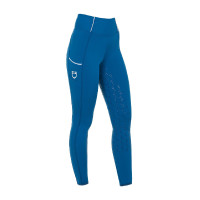 Dameslegging met volledige grip Classic Equestro Zwart