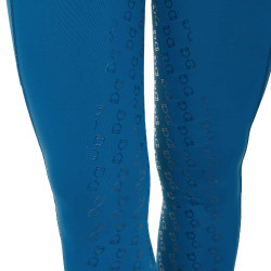 Dameslegging met volledige grip Classic Equestro Koraalblauw Dameslegging met volledige grip Classic Equestro Koraalblauw