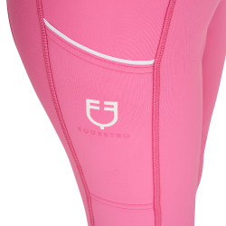 Meisjeslegging met grip en Equestro-logo Roze kasteel
