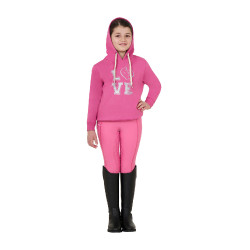 Meisjeslegging met grip en Equestro-logo Roze kasteel