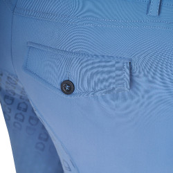 Strakke broek met volledige grip heren Aria Equestro Beringzee Blauw Strakke broek met volledige grip heren Aria Equestro Beringzee Blauw