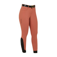 Damesbroek met hoge taille en volledige grip Equestro Sequoia Bruin