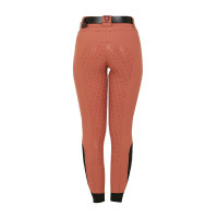 Damesbroek met hoge taille en volledige grip Equestro Sequoia Bruin