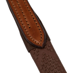 Acavallo Kris Pro Rubber Soft Touch Teugels 5/8" Cognac Bruin