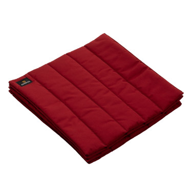 Katoenen onderbandages klein per 4 Equestro Bordeaux
