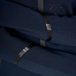 Dames sweatshirt van jersey met ritssluiting Equestro Marineblazer Marineblauw