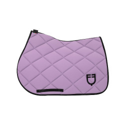 Zadeldekje springen in ademende technische stof limited edition GP Equestro Lila / zwart