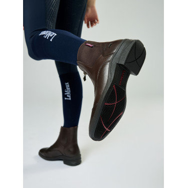 LeMieux stalschoenen met rits Junior Bruin