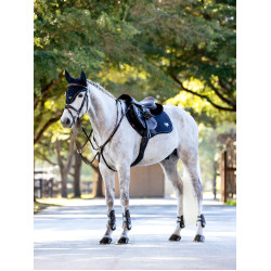 Zadelpad LeMieux CC Puissance Suède Marine Marineblauw