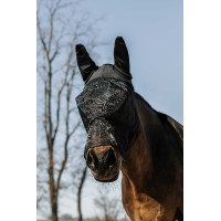 Vliegenmasker anti-UV Equithème Soft met neus