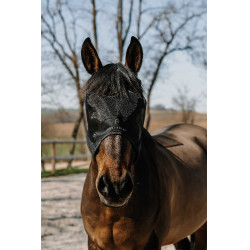 Vliegenmasker anti-UV Equithème Mesh S/O Vliegenmasker anti-UV Equithème Mesh S/O
