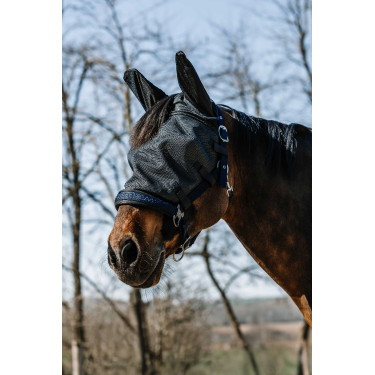 Vliegenmasker anti-UV Equithème Halter Vliegenmasker anti-UV Equithème Halter