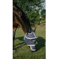 Anti-vlieg anti-UV masker Equithème Cerceau Marine