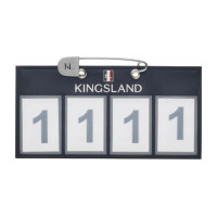 Identificatieplaat Kingsland 4 vakken Classic per 2 Marine Marineblauw