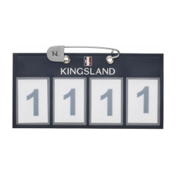Identificatieplaat Kingsland 4 vakken Classic per 2 Marine Marineblauw