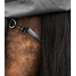 Waldhausen Scandic High Neck Light buitendeken Zwart