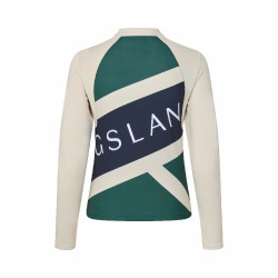 Trainingsshirt Kingsland KLNatasha dames Groene junikever