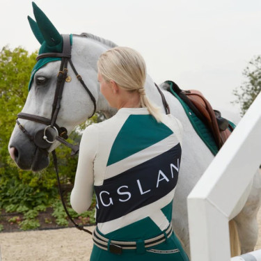 Trainingsshirt Kingsland KLNatasha dames Groene junikever