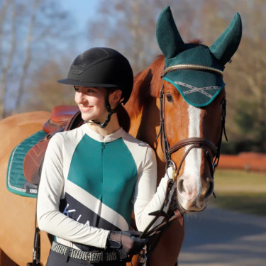Trainingsshirt Kingsland KLNatasha dames Groene junikever