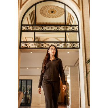 Jogging brei Harcour Andrea Cacao Bruin Jogging brei Harcour Andrea Cacao Bruin